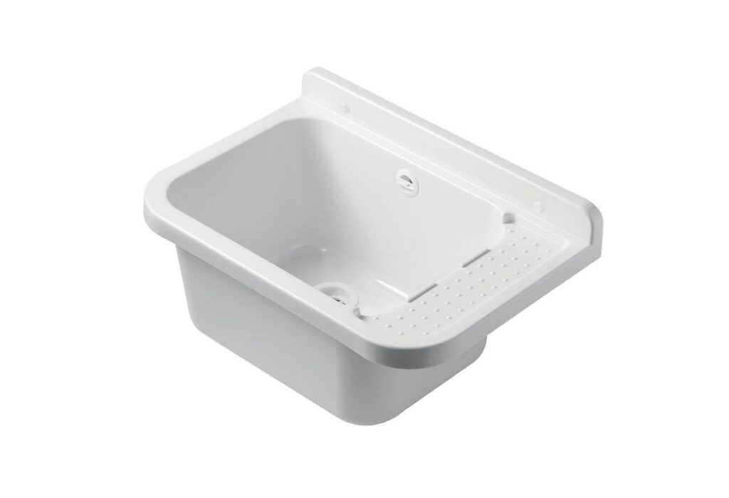 lavabo in polipropilene per lavanderia